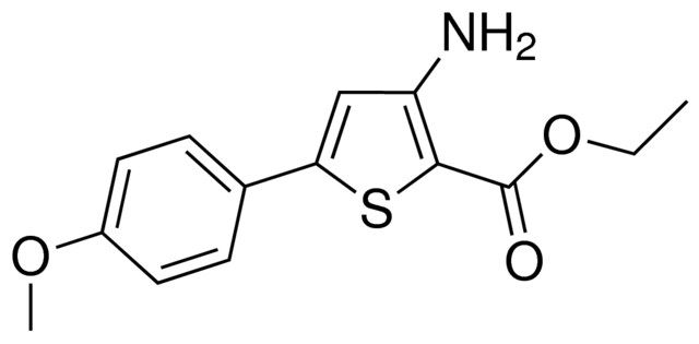 ETHYL 3-AMINO-5-(4-METHOXYPHENYL)-2-THIOPHENECARBOXYLATE