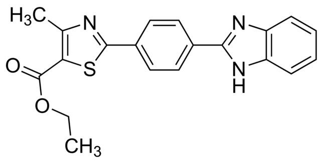 Ethyl 2-[4-(2-benzimidazolyl)-phenyl]-4-methylthiazole-5-carboxylate