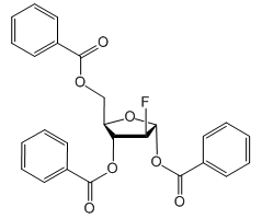 1,3,5-Tri-O-benzoyl-2-deoxy-2-fluoro--D-arabinofuranose