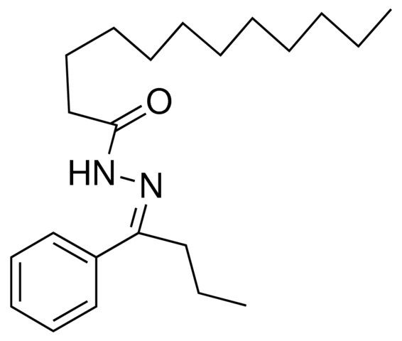 DODECANOIC (ALPHA-PROPYLBENZYLIDENE)HYDRAZIDE