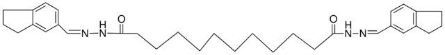 DODECANEDIOIC ACID (5-INDANYLMETHYLENE)-HYDRAZIDE