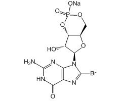 8-Bromoguanosine-3',5'-cyclic monophosphate sodium salt