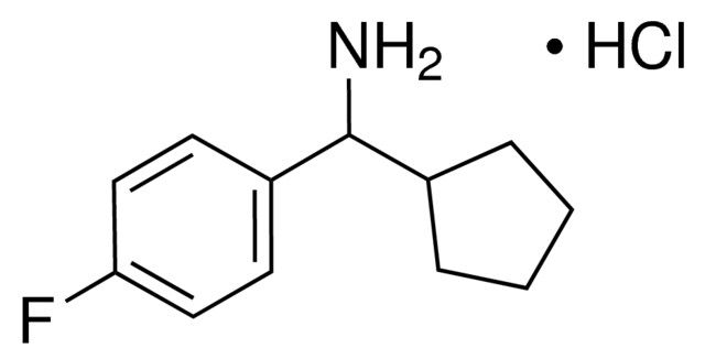 Cyclopentyl(4-fluorophenyl)methanamine hydrochloride