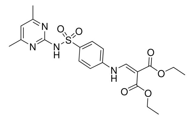 Diethyl 2-[(4-{[(4,6-dimethyl-2-pyrimidinyl)amino]sulfonyl}anilino)methylene]malonate