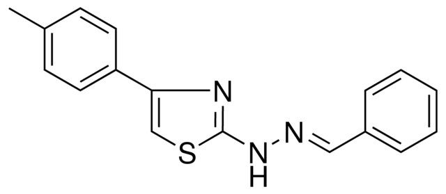 BENZALDEHYDE (4-(4-METHYLPHENYL)-1,3-THIAZOL-2-YL)HYDRAZONE