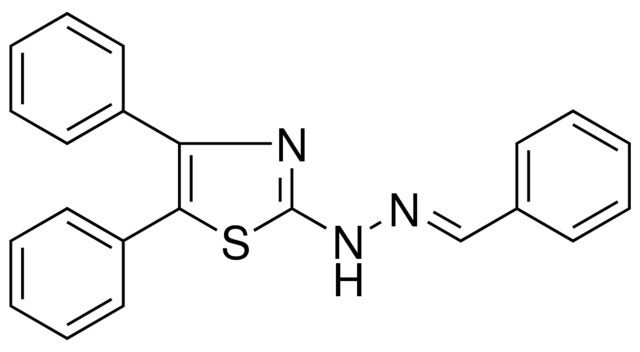 BENZALDEHYDE (4,5-DIPHENYL-1,3-THIAZOL-2-YL)HYDRAZONE