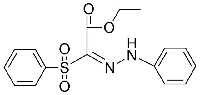 BENZENESULFONYL-(PHENYL-HYDRAZONO)-ACETIC ACID ETHYL ESTER