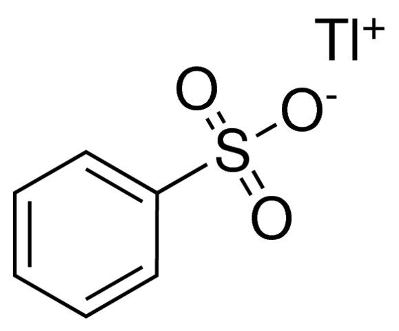 BENZENESULFONIC ACID, THALLIUM SALT