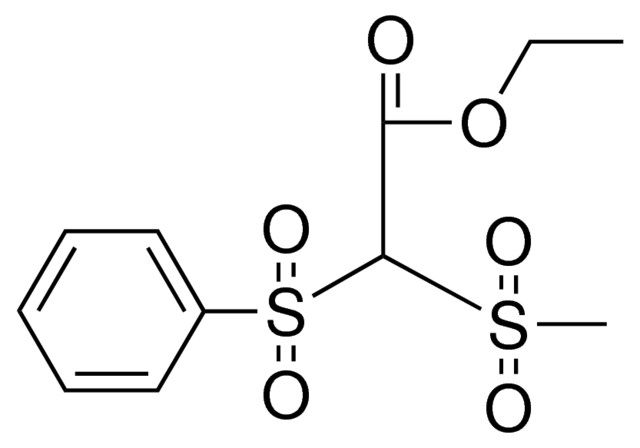 BENZENESULFONYL-METHANESULFONYL-ACETIC ACID ETHYL ESTER