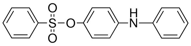 BENZENESULFONIC ACID 4-PHENYLAMINO-PHENYL ESTER