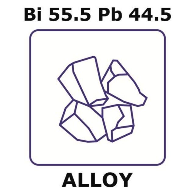 Bismuth-lead alloy, Bi55.5Pb44.5