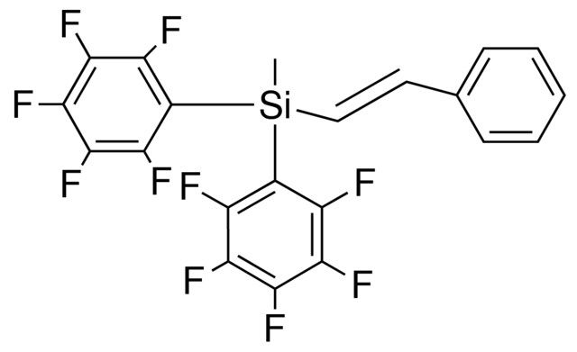 BIS(PENTAFLUOROPHENYL)METHYLSTYRYLSILANE