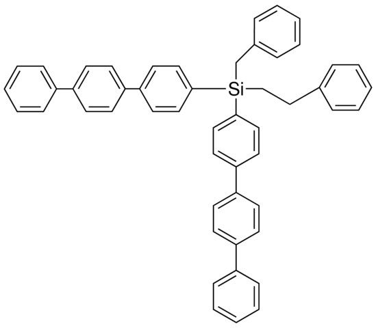 BIS(P-TERPHENYLYL)DIBENZYLSILANE