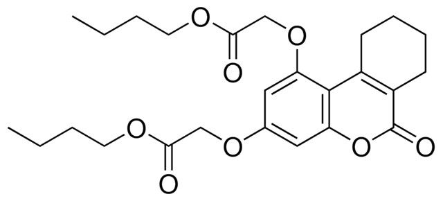 BUTYL {[1-(2-BUTOXY-2-OXOETHOXY)-6-OXO-7,8,9,10-TETRAHYDRO-6H-BENZO[C]CHROMEN-3-YL]OXY}ACETATE