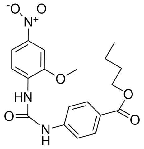 BUTYL 4-(3-(2-METHOXY-4-NITROPHENYL)UREIDO)BENZOATE