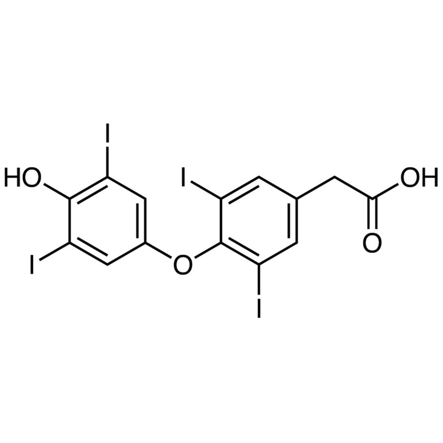 3,3',5,5'-Tetraiodothyroacetic Acid