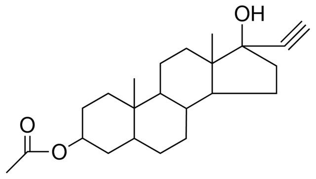 ACETIC ACID 17-ETHYNYL-17-HO-10,13-DIMETHYL-CYCLOPENTA(A)PHENANTHREN-3-YL ESTER