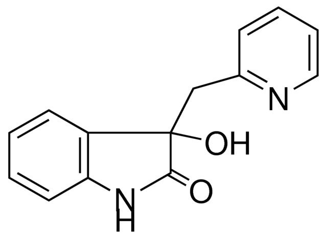 ALPHA-(3-HYDROXY-2-OXO-3-INDOLINYL)-2-METHYLPYRIDINE