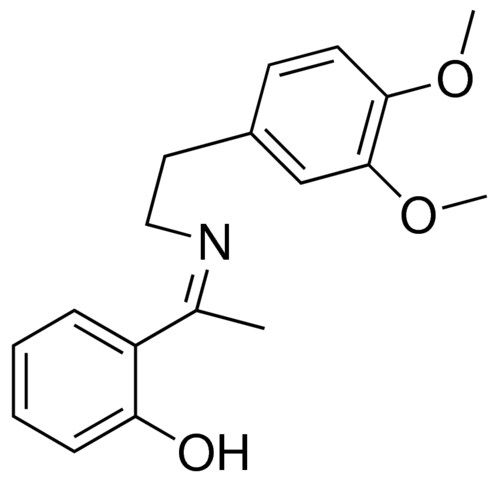 ALPHA-(3,4-DIMETHOXYPHENETHYLIMINO)-ALPHA-METHYL-O-CRESOL