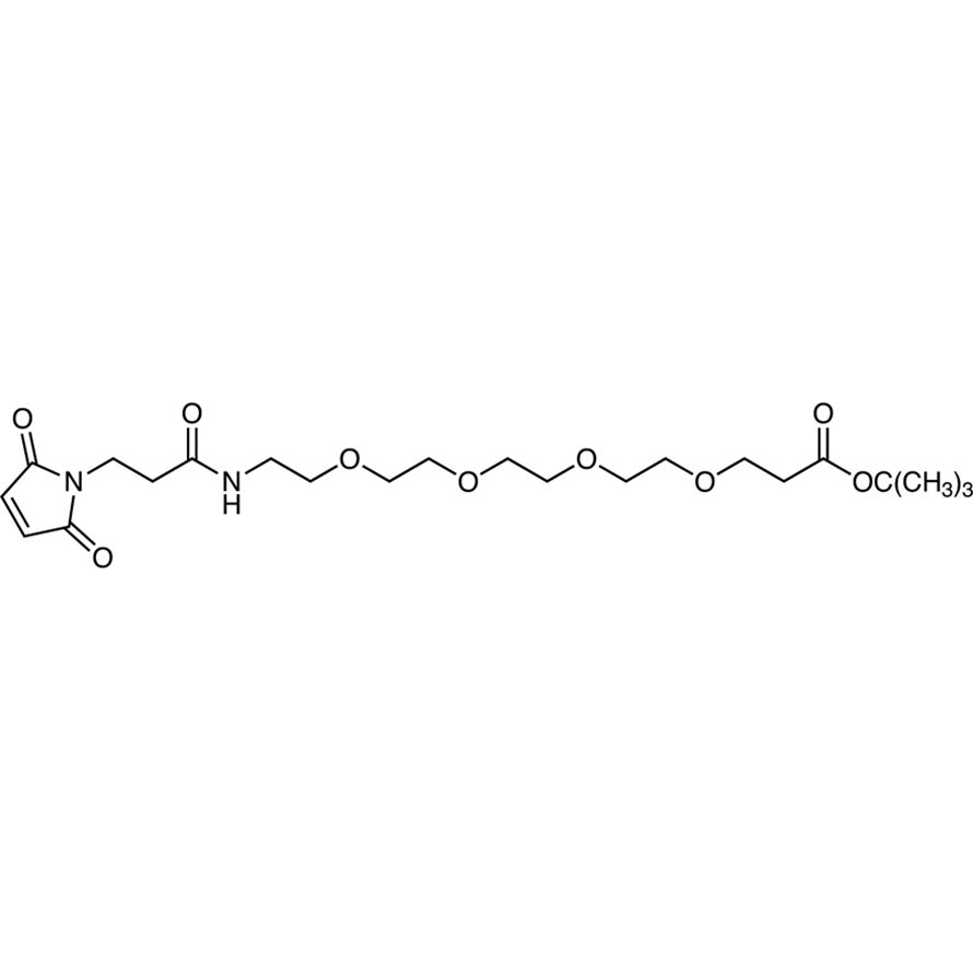 Maleimide-C<sub>2</sub>-Amido-PEG4-Carboxylic Acid tert-Butyl Ester