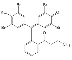 Tetrabromophenolphthalein Ethyl Ester Potassium Salt