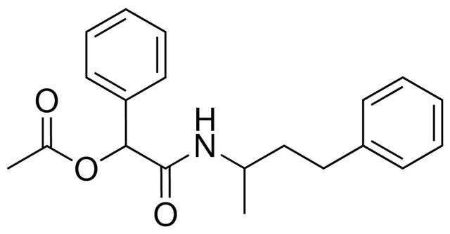 ACETIC ACID (1-METHYL-3-PHENYL-PROPYLCARBAMOYL)-PHENYL-METHYL ESTER