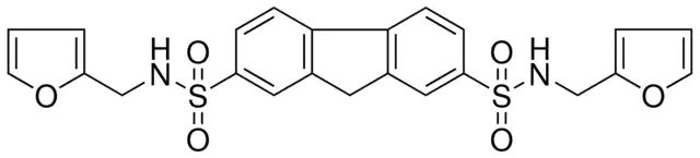 9H-FLUORENE-2,7-DISULFONIC ACID BIS-[(FURAN-2-YLMETHYL)-AMIDE]