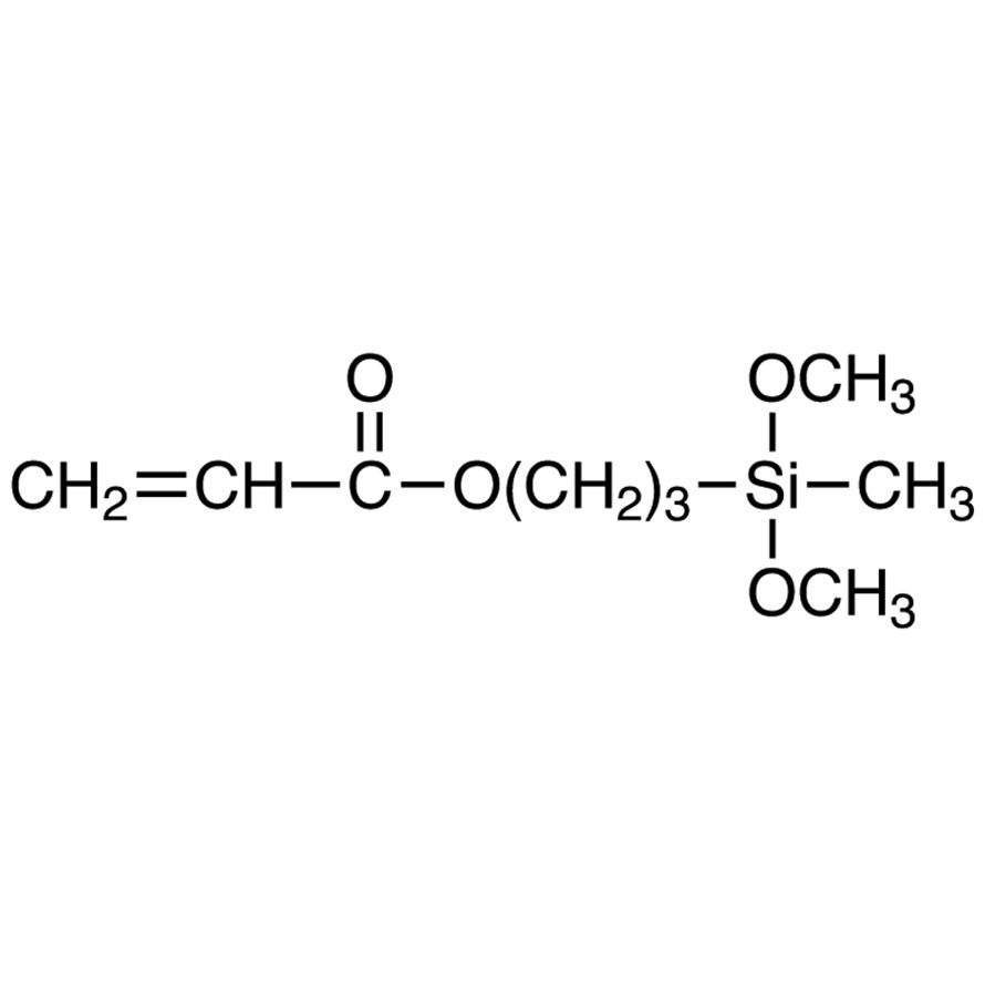 3-[Dimethoxy(methyl)silyl]propyl Acrylate (stabilized with MEHQ)