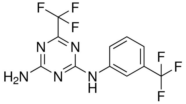 6-TRIFLUOROMETHYL-N-(3-TRIFLUOROMETHYL-PHENYL)-(1,3,5)TRIAZINE-2,4-DIAMINE