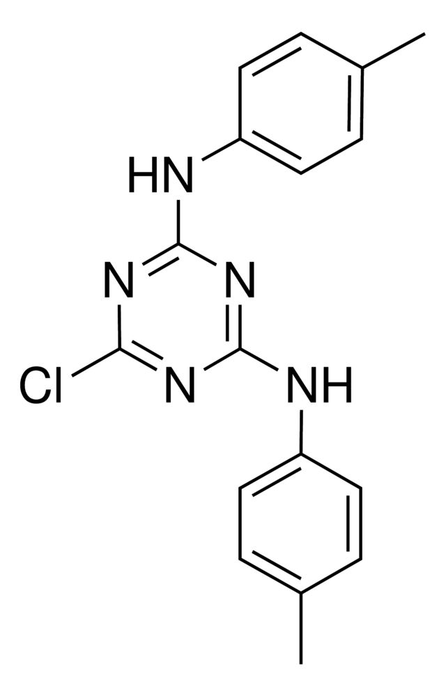 6-Chloro-N(2),N(4)-bis(4-methylphenyl)-1,3,5-triazine-2,4-diamine