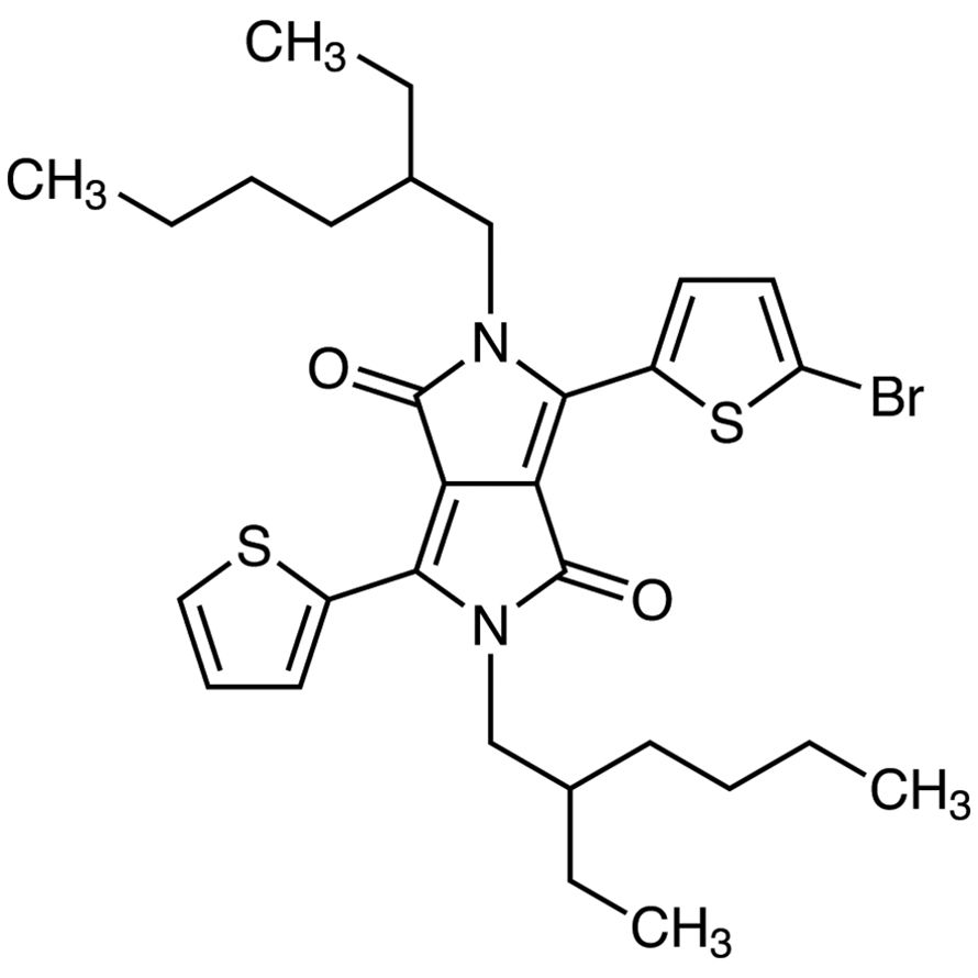 3-(5-Bromo-2-thienyl)-2,5-bis(2-ethylhexyl)-6-(2-thienyl)pyrrolo[3,4-c]pyrrole-1,4-dione