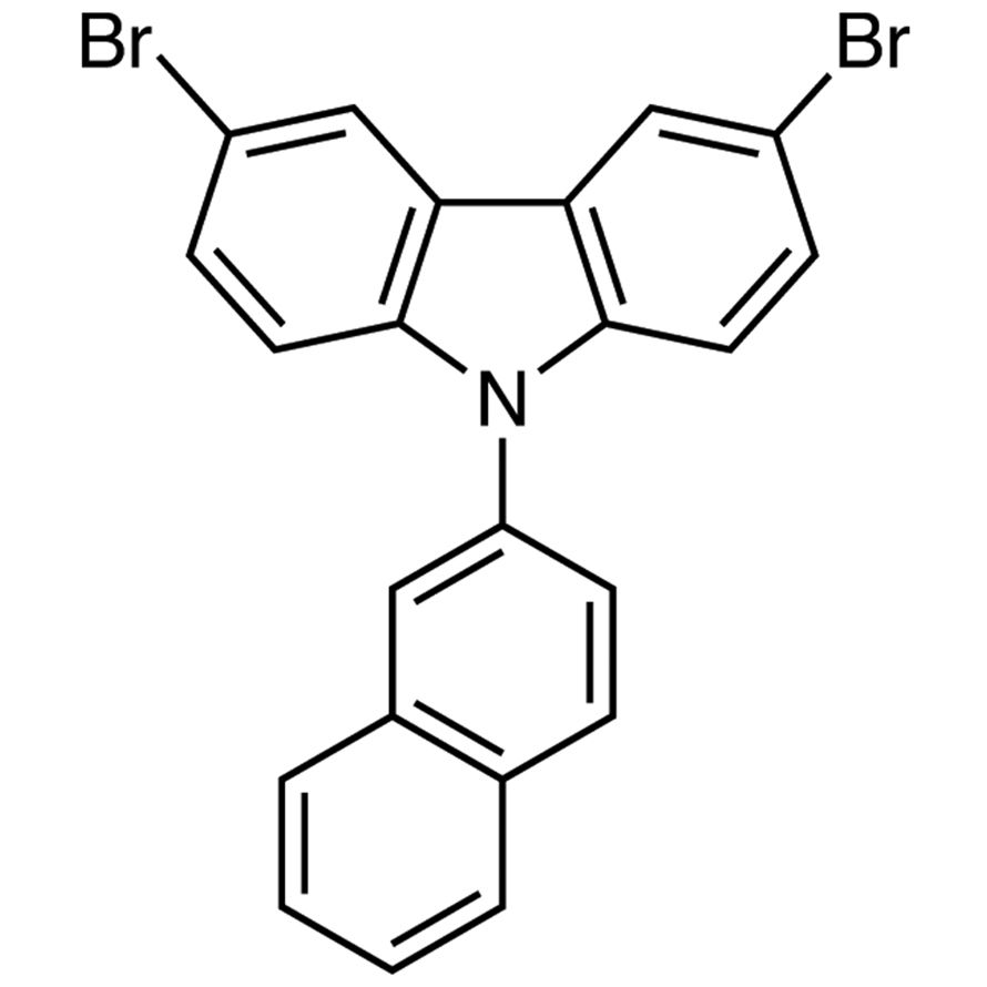 3,6-Dibromo-9-(2-naphthalenyl)-9H-carbazole