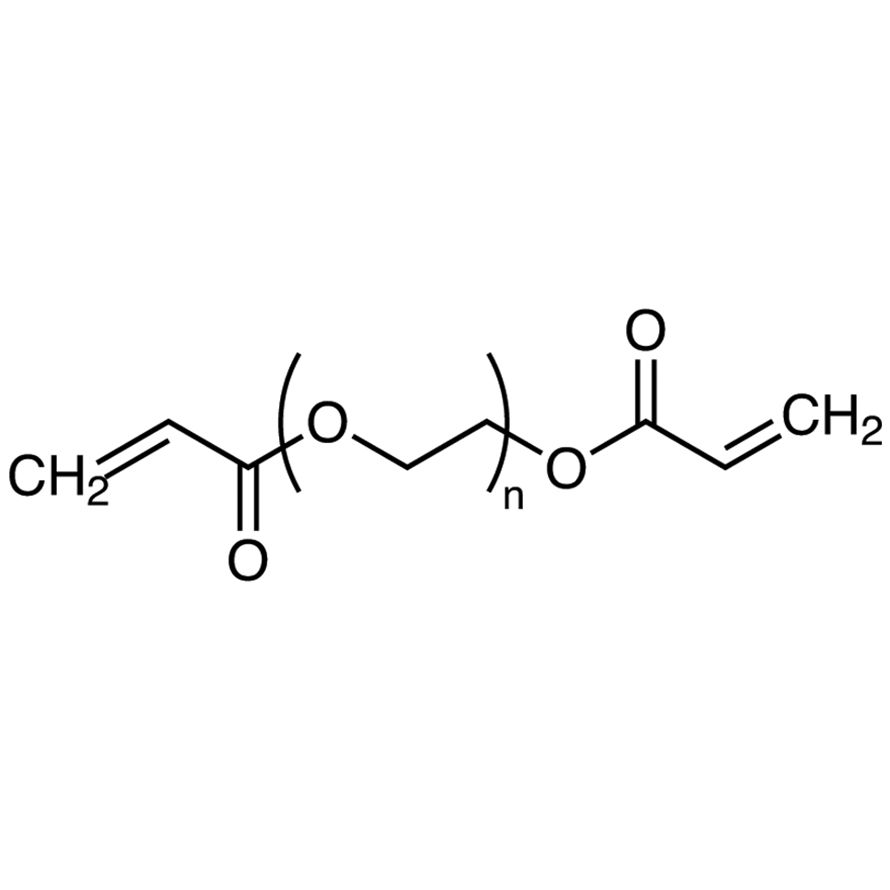 Polyethylene Glycol Diacrylate (n=approx. 9) (stabilized with MEHQ)