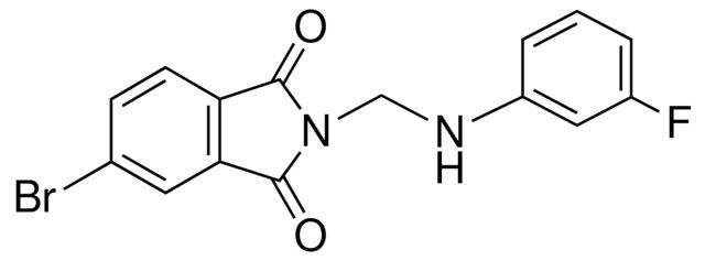 5-BROMO-2-((3-FLUORO-PHENYLAMINO)-METHYL)-ISOINDOLE-1,3-DIONE