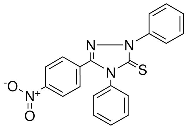 5-(4-NITRO-PHENYL)-2,4-DIPHENYL-2,4-DIHYDRO-(1,2,4)TRIAZOLE-3-THIONE