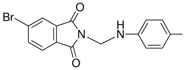 5-BROMO-2-(P-TOLYLAMINO-METHYL)-ISOINDOLE-1,3-DIONE