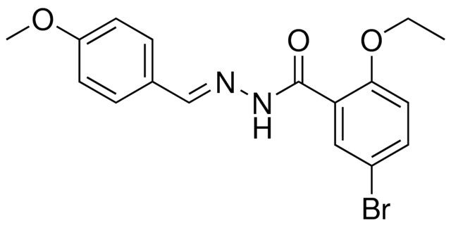 5-BROMO-2-ETHOXY-N'-(4-METHOXYBENZYLIDENE)BENZOHYDRAZIDE