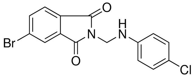 5-BROMO-2-((4-CHLORO-PHENYLAMINO)-METHYL)-ISOINDOLE-1,3-DIONE