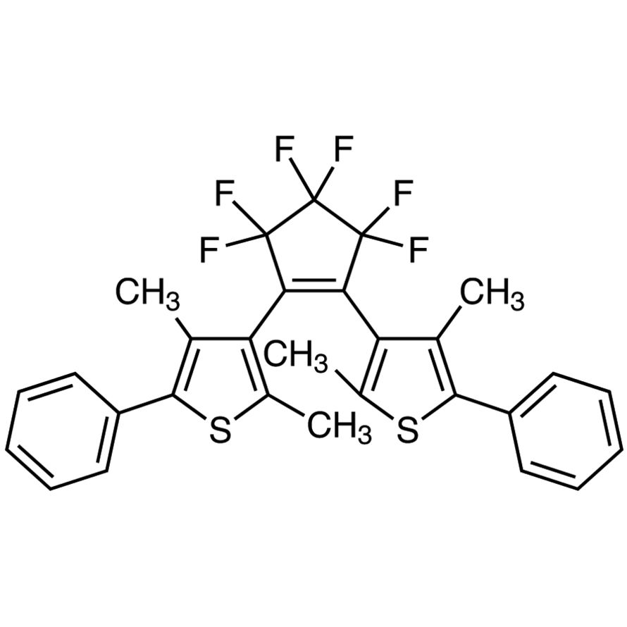 1,2-Bis(2,4-dimethyl-5-phenyl-3-thienyl)-3,3,4,4,5,5-hexafluoro-1-cyclopentene (purified by sublimation)