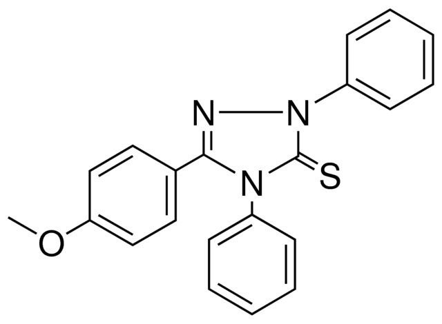 5-(4-METHOXY-PHENYL)-2,4-DIPHENYL-2,4-DIHYDRO-(1,2,4)TRIAZOLE-3-THIONE