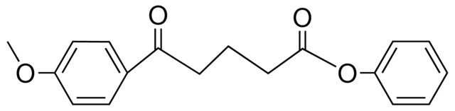 5-(4-METHOXY-PHENYL)-5-OXO-PENTANOIC ACID PHENYL ESTER