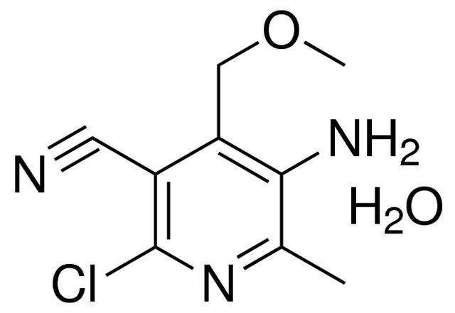 5-AMINO-2-CHLORO-4-METHOXYMETHYL-6-METHYL-NICOTINONITRILE, HYDRATE