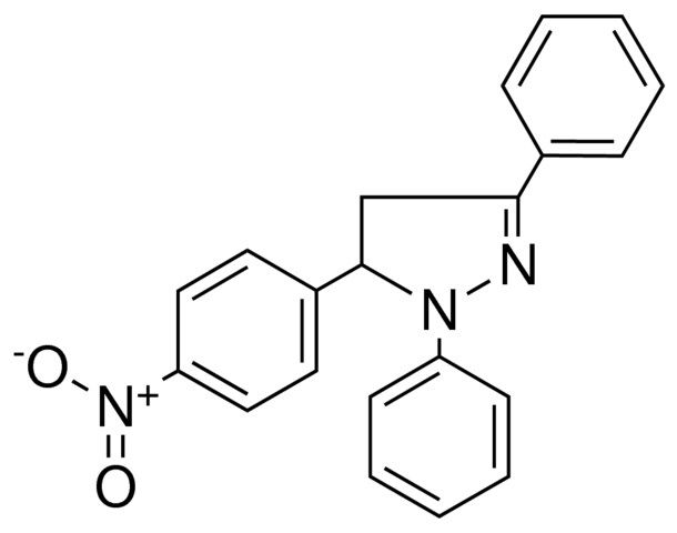 5-(4-NITRO-PHENYL)-1,3-DIPHENYL-4,5-DIHYDRO-1H-PYRAZOLE