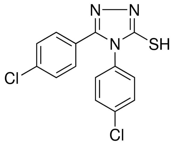 4,5-BIS-(4-CHLORO-PHENYL)-4H-(1,2,4)TRIAZOLE-3-THIOL