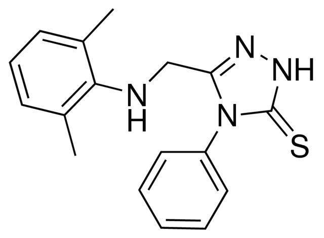 5-((2,6-DIMETHYLANILINO)METHYL)-4-PHENYL-2,4-DIHYDRO-3H-1,2,4-TRIAZOLE-3-THIONE