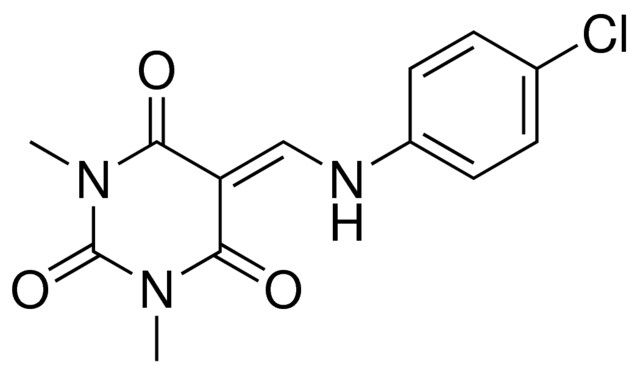 5-((4-CHLOROANILINO)METHYLENE)-1,3-DIMETHYL-2,4,6(1H,3H,5H)-PYRIMIDINETRIONE