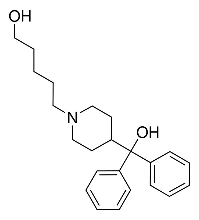 5-{4-[Hydroxy(diphenyl)methyl]-1-piperidinyl}-1-pentanol