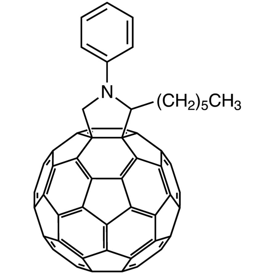 N-Phenyl-2-hexyl[60]fulleropyrrolidine