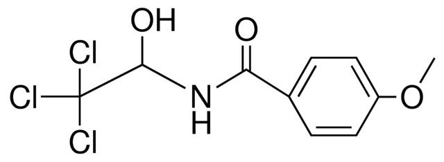 4-METHOXY-N-(2,2,2-TRICHLORO-1-HYDROXY-ETHYL)-BENZAMIDE