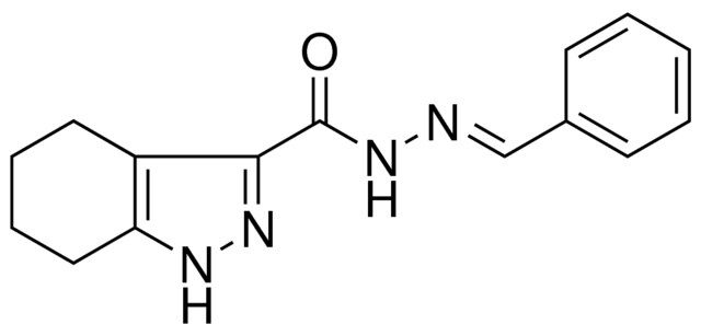 4,5,6,7-TETRAHYDRO-1H-INDAZOLE-3-CARBOXYLIC ACID BENZYLIDENE-HYDRAZIDE